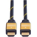 ROLINE Gold HDMI High Speed Kabel mit Ethernet 1,0m (11.04.5501)