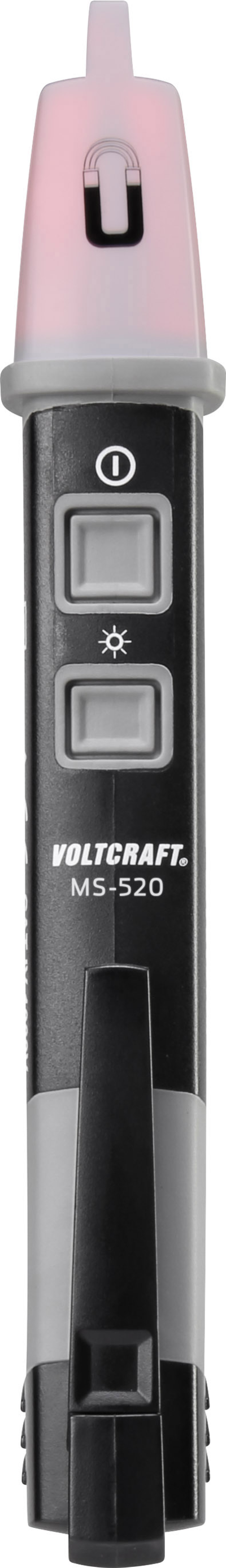 VOLTCRAFT MS-520 Berührungsloser Spannungsprüfer CAT IV 1000 V LED, Akustik (1601758)