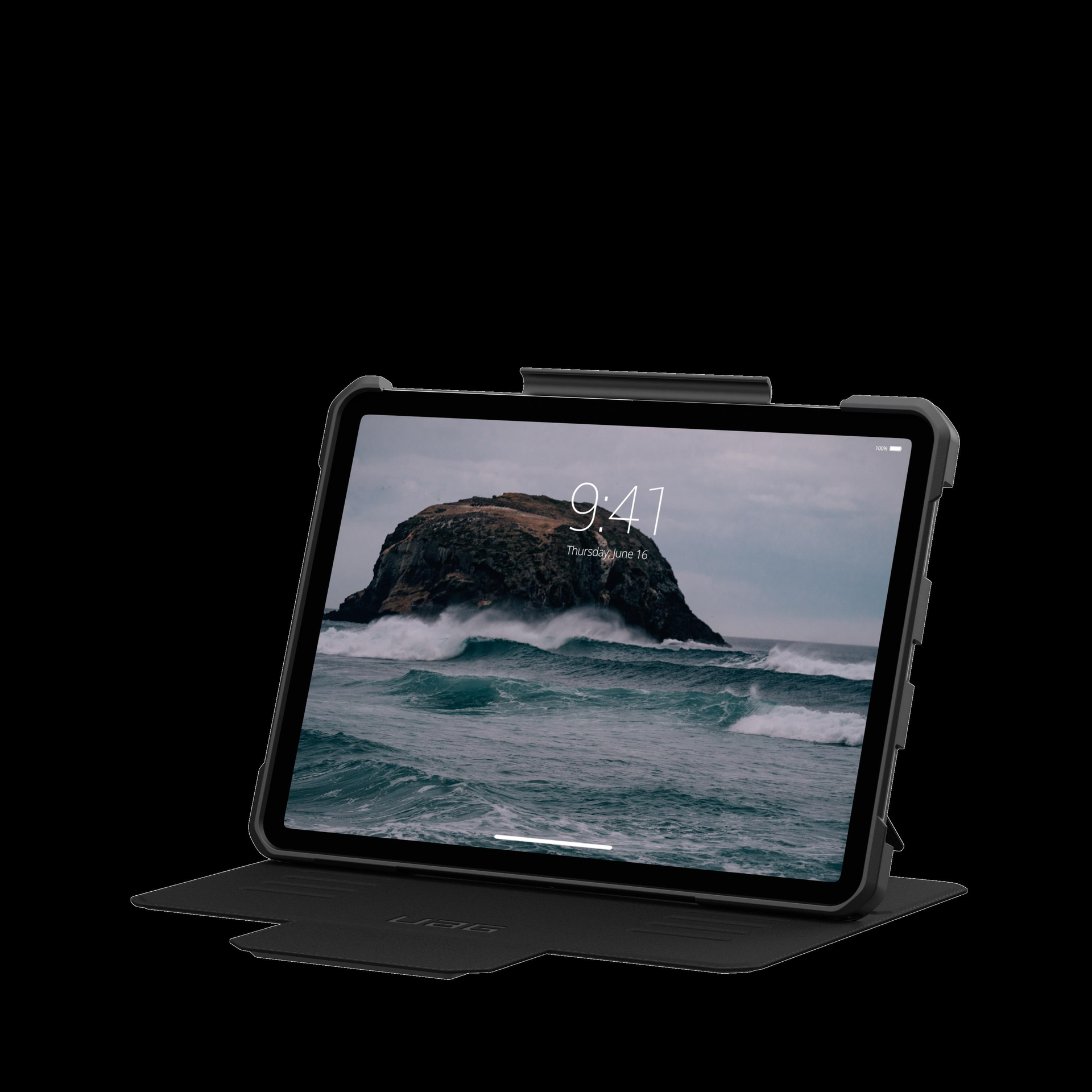 Urban Armor Gear UAG Metropolis SE Flip-Hülle für Apple iPad Air 11" (M2, M3) Schwarz