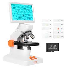 MatataStudio Digitales Mikroskop MT3-2 2MP Kamera 7-Zoll IPS-Display bis 1200x Vergrößerung