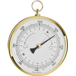TFA Dostmann Analoges Barometer mit Messingring Barometer Messing 29.4025.32 (29.4025.32)