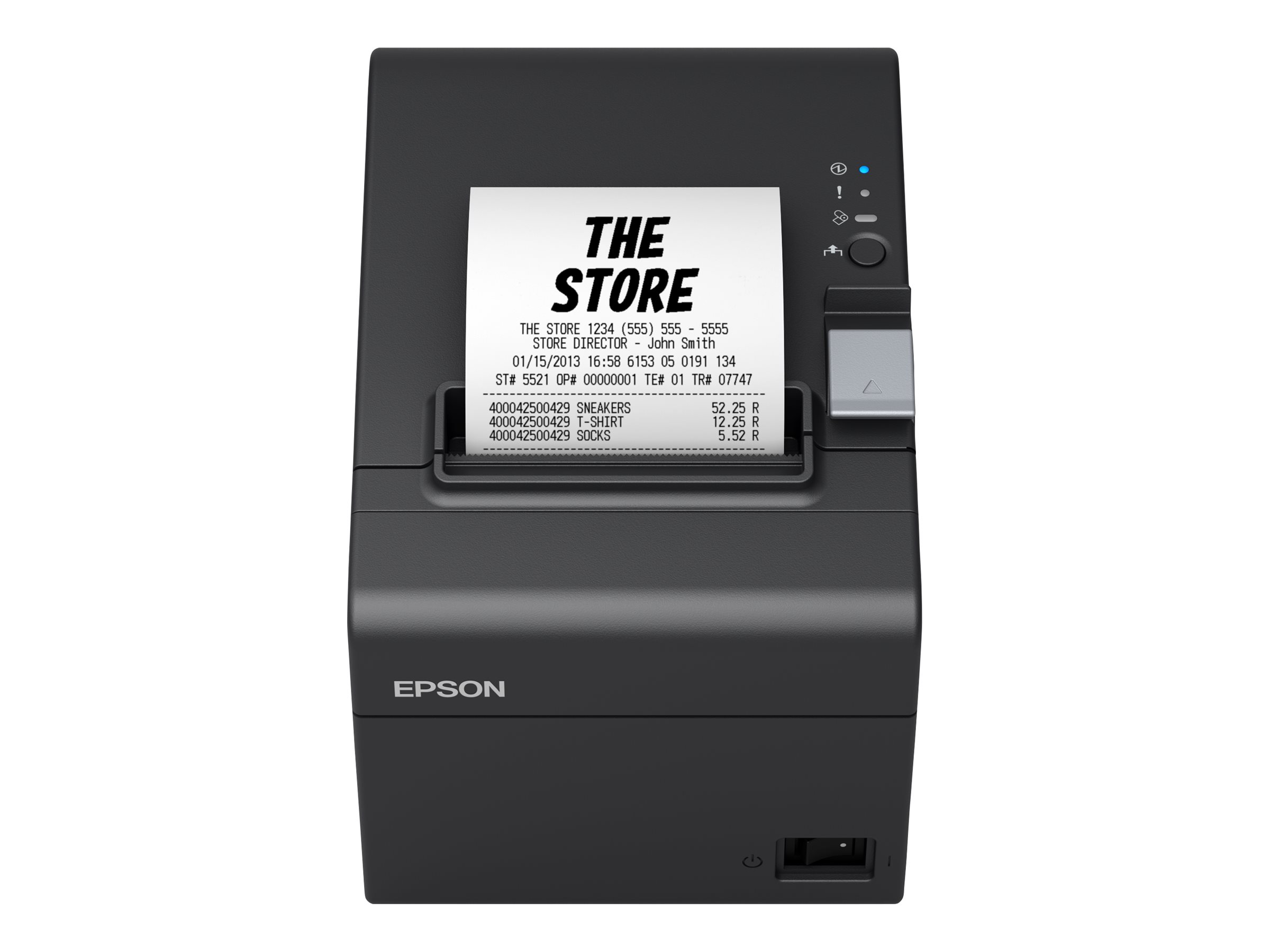Epson TM-T20III Belegdrucker 203 dpi 250 mm/s USB RS-232 Cutter Schwarz