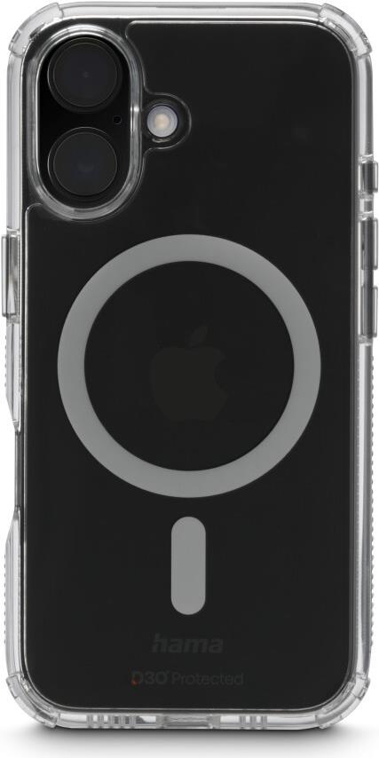 Hama Handyhülle MagCase Extreme Protect für Apple iPhone 16, durchsichtig (00123753)