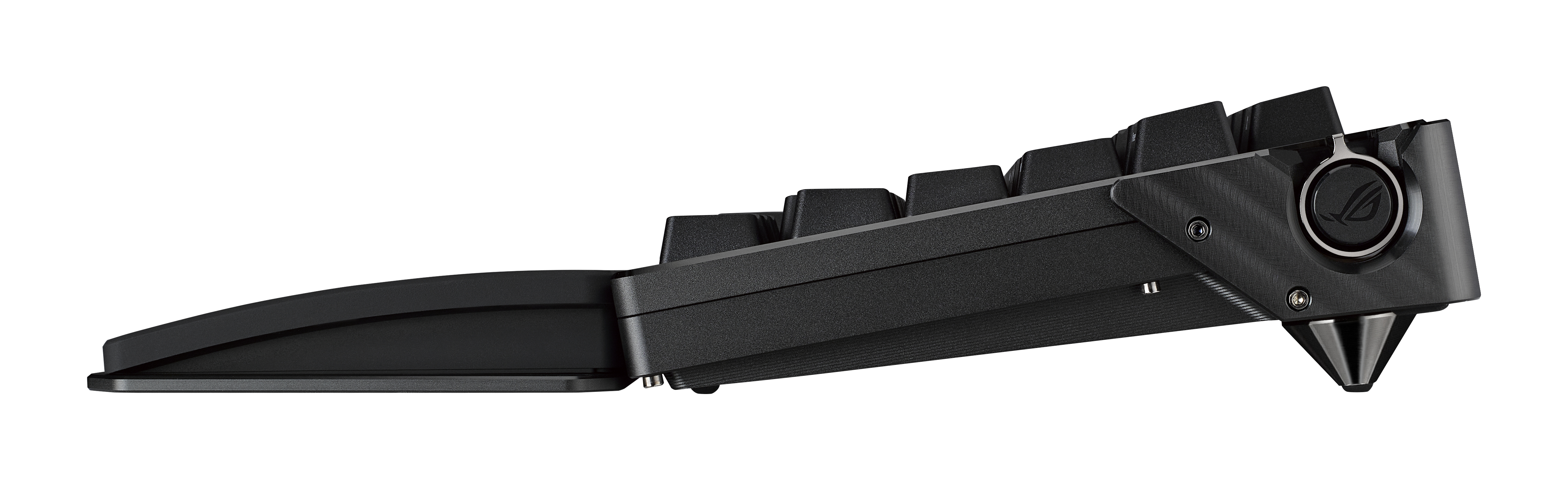 ASUS ROG Azoth Extreme Gaming-Tastatur 75% Kabellos Mechanisch ROG NX Snow Hot-Swap QWERTZ OLED-Display Per-Key-RGB Schwarz