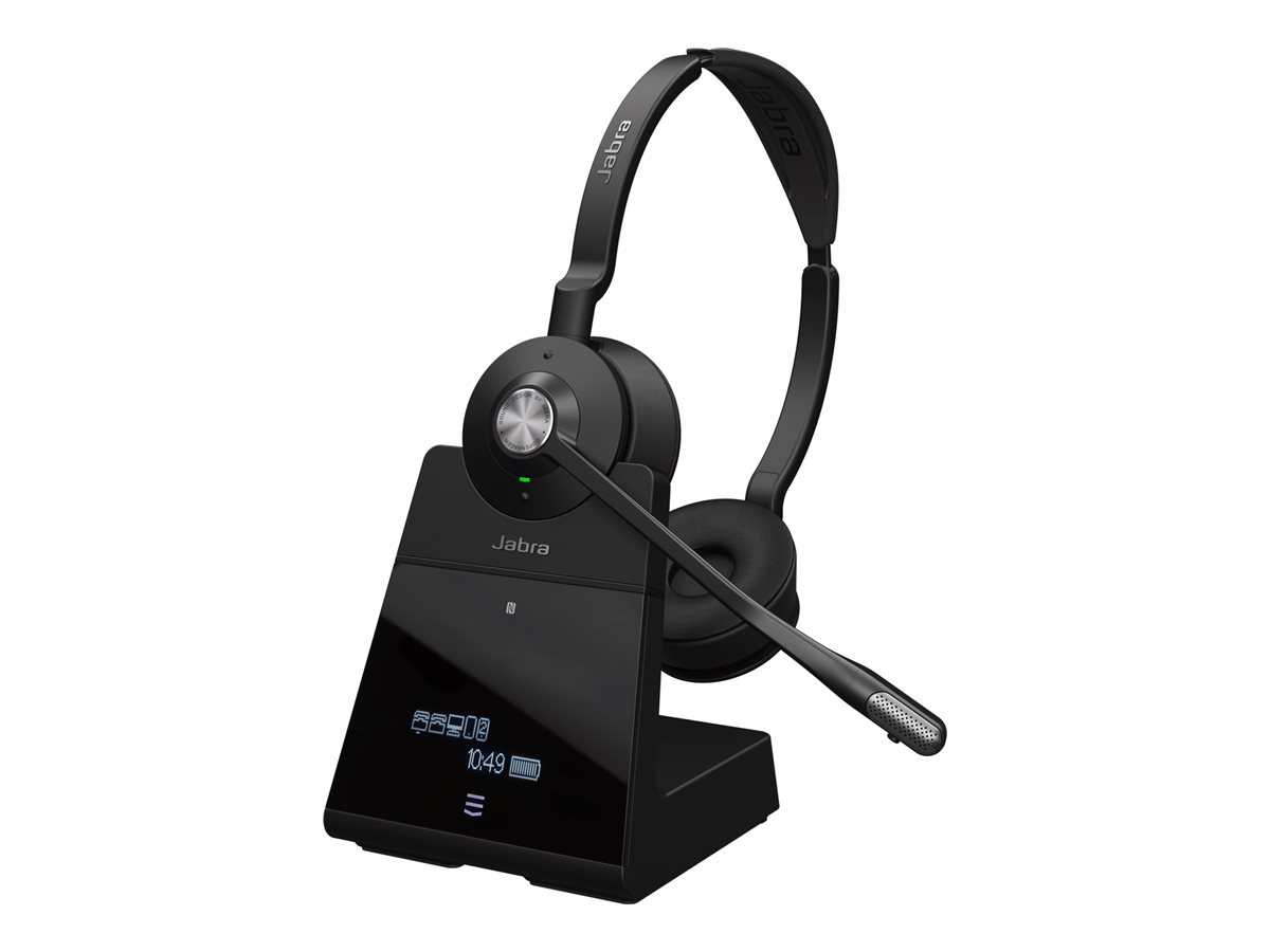 Jabra Engage 75 SE Stereo On-Ear Headset Schwarz