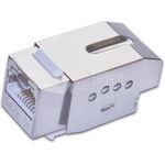 Wirewin KAT6 10 Gigabit Ethernet Keystone Modul, mit Sperrfunktion Keystone System (WKS JACK KAT6 LOCK)