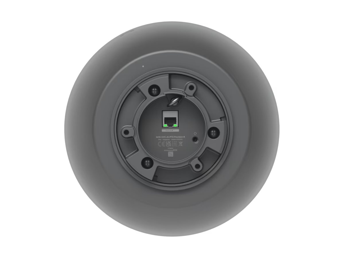 Ubiquiti UniFi AI PTZ Precision 8 MP 4K Netzwerkkamera Schwarz