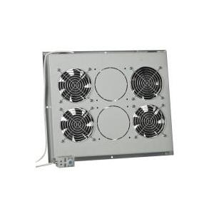 Triton Fan Unit Rack-Lüfterfach (230 V) mit Thermostat (4 Lüfter) (RAC-CH-X04-X3)