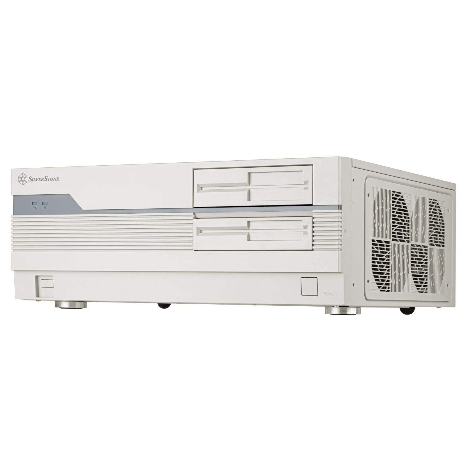SilverStone FLP01 HTPC-Gehäuse ATX SSI-CEB Weiß