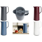 emsa Isolierkanne MOTIVA, 1,0 Liter, nord blau im Nordic Design, ergonomischer Schraubdeckel, - 1 Stück (3110600636)