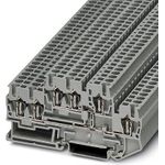 Phoenix Contact Durchgangsreihenklemme STTB 2,5-TWIN Grau 1 St. (3038516) (geöffnet)