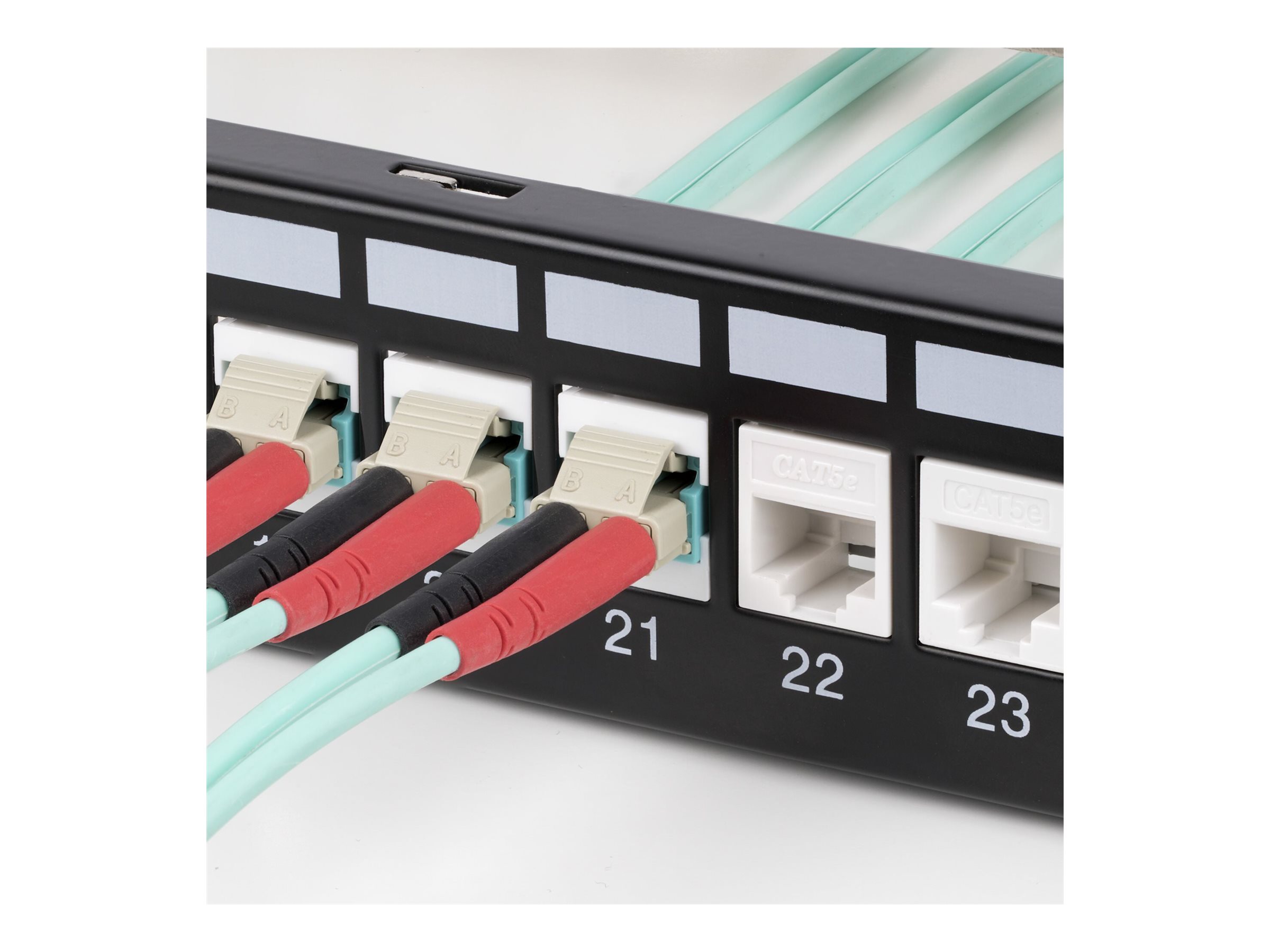 StarTech.com DMFKSLCLCCOUPLER LC to LC Duplex Netzwerkkoppler Weiß