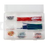 Velleman WJW351. Produktfarbe: Blau, Grün, Grau, Orange, Rot, Weiß, Gelb, Material: Kupfer, Jackenmaterial: PVC. Länge (max.): 12,5 cm, Länge (min.): 4 mm (WJW351)