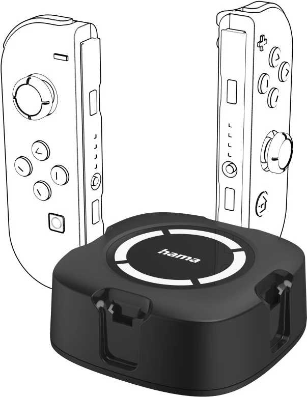 Hama 00053686 Gaming-Controller-Zubehör Ladestation 00053686 