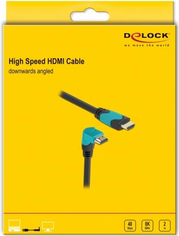 Delock High Speed HDMI-Kabel HDMI männlich gerade bis HDMI  