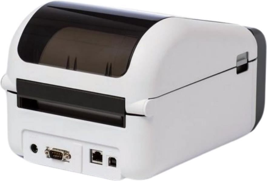 Brother TD-4420DNFC Etikettendrucker Thermodirekt 203 dpi 203 mm/s USB LAN Seriell Cutter Grau, Weiß