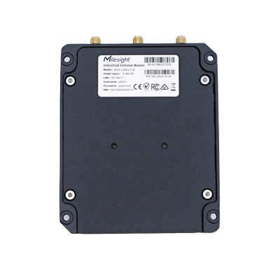 Milesight IoT UR32 Industrial Cellular Router Wi-Fi 4 (802.11n) 4G VPN RS-485 Schwarz