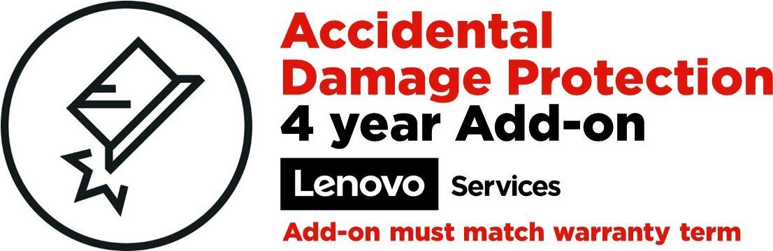 LENOVO Accidental Damage Protection - Abdeckung bei Schaden durch Unfall - 4 Jahre - für S200, S400,