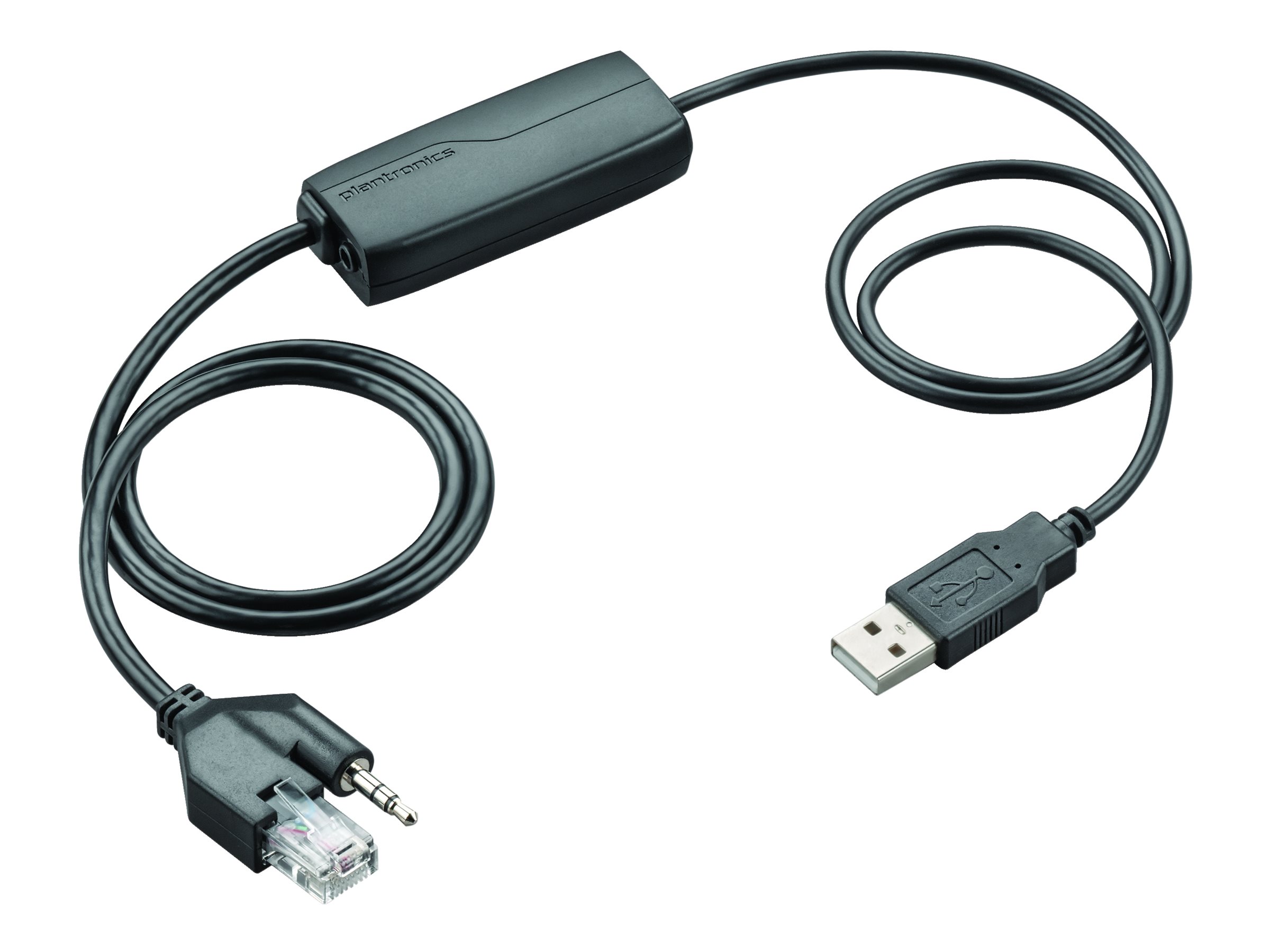 HP Poly APP-51 Headsetadapter Electronic Hookswitch Schwarz