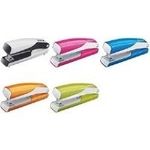 LEITZ Heftgerät Mini Nexxt 5528, perlweiß Heftleistung: 10 Blatt, Einlegetiefe: 50 mm, passende Heft- (5528-10-01)