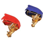 IWH Batteriepol-Schnellverbinder-Set (+) und (-) zum werkzeuglosen Entfernen und Einsetzen der Batterie - 1 Stück (019039)