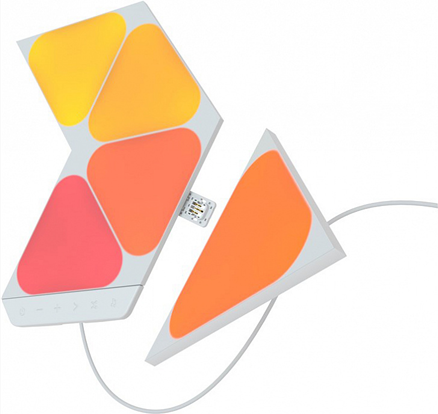 Nanoleaf Shapes Mini Triangles Starter Kit 5 (NL48-5002TW-5PK)