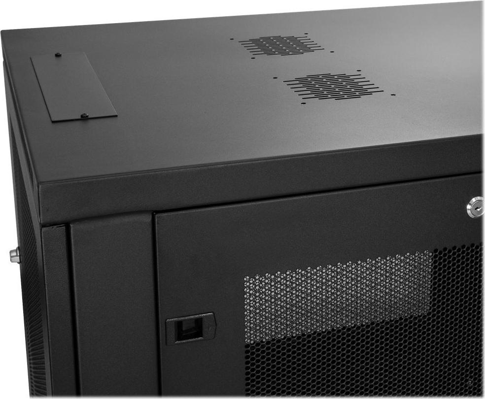 StarTech.com RK616WALM 6U Wandmontage Server Rack Schwarz