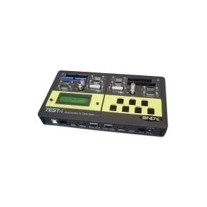 Lindy PC Kabeltester universal: analog & digital Schnelle Üb (43019)