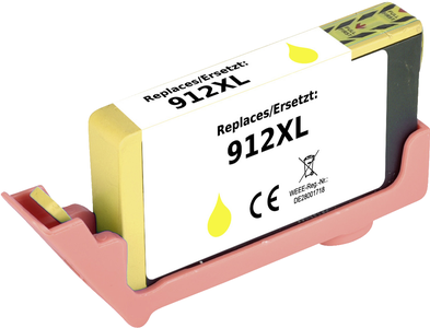 Renkforce Tinte ersetzt HP 912 XL (3YL83AE) Kompatibel Gelb RF-I-HP912XLY RF-5705452 (RF-5705452)