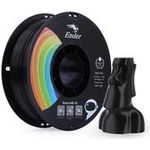 Creality 3D 3301010306. Druckmaterial: Polyacticsäure (PLA), Druckfarben: Schwarz, Markenkompatibilität: Creality 3D. Gewicht: 1 kg, Durchmesser: 1,75 mm. Menge pro Packung: 1 Stück(e), Verpackungsbreite: 210 mm, Verpackungstiefe: 210 mm (3301010306)