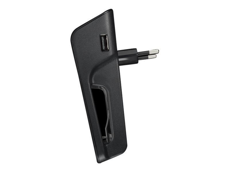 Varta LCD Plug Charger+ Batterieladegerät inkl. 4x AA 2100 mAh USB Schwarz