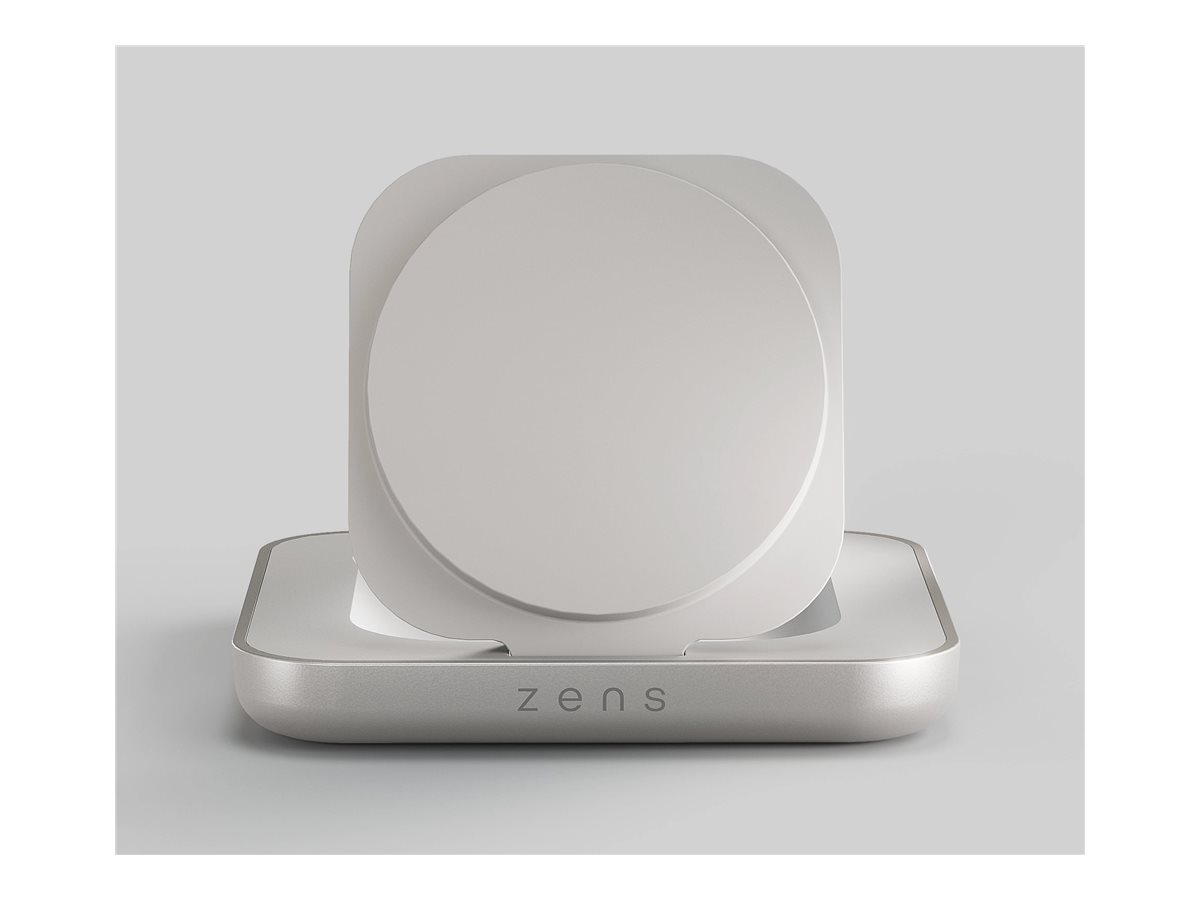 Zens ZESC20W/00 Kabelloses Ladegerät 15 W Weiß, Silber
