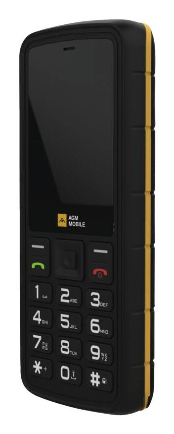 AGM Mobile M9F 4G Floating 2,4" IP68/IP69/MIL-STD-810G 1000 mAh Schwarz, Orange