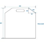 Trennwand (groß) für Universal-Tour-Case (30126420)