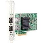 HPE 537SFP+ - Netzwerkadapter - PCIe 3.0 x8 - 10 Gigabit SFP+ x 2 - für ProLiant DL380 Gen10