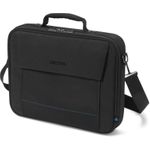 Dicota TWO Notebook-Tasche Clamshell 13-14" schwarz aus recyceltem Polyester D3250201
