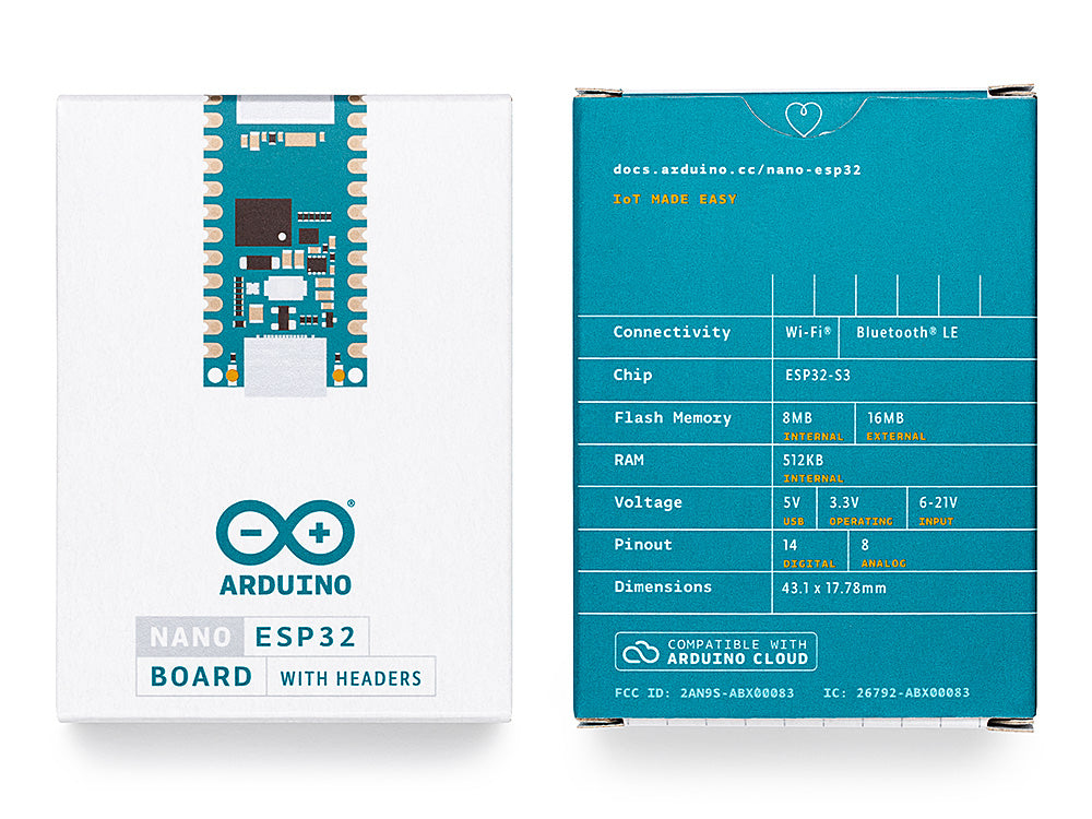Arduino Nano ESP32 240 MHz
