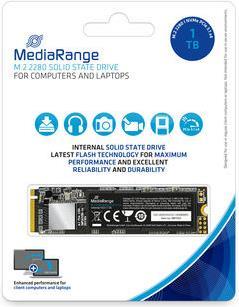 MediaRange MR1033 Internes Solid State Drive M.2 1000 GB PCI Express 3.1 3D TLC NAND NVMe (MR1033)