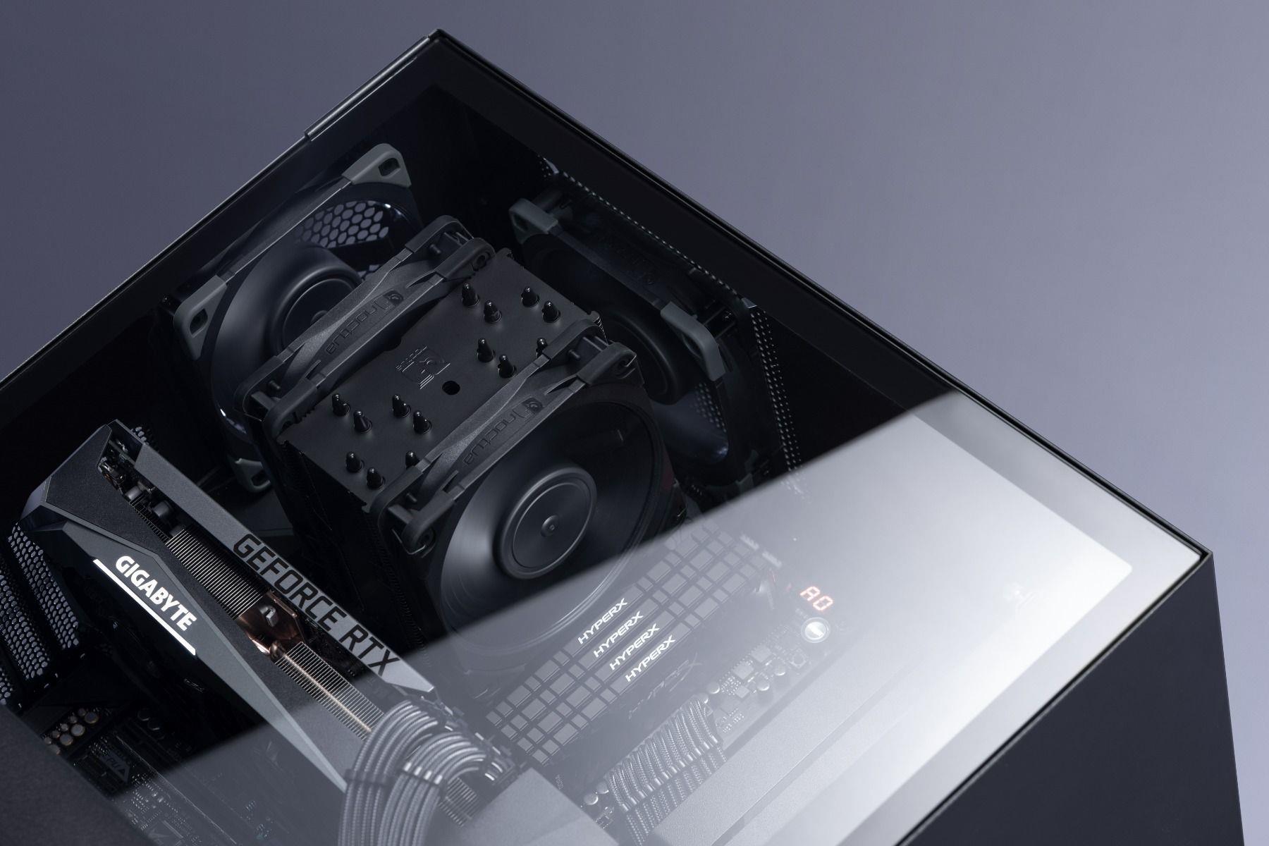 Noctua NH-U12A chromax.black CPU-Kühler Schwarz