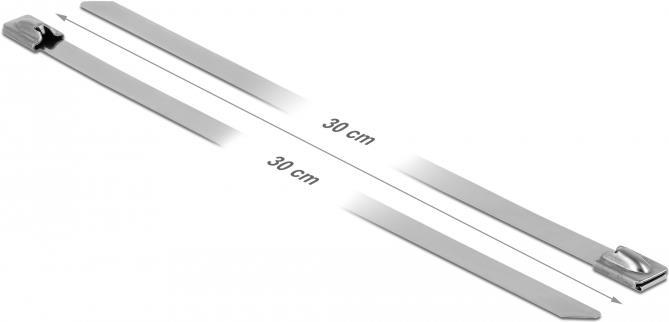 Delock Kabelbinder 30cm (Packung mit 10) (18772)