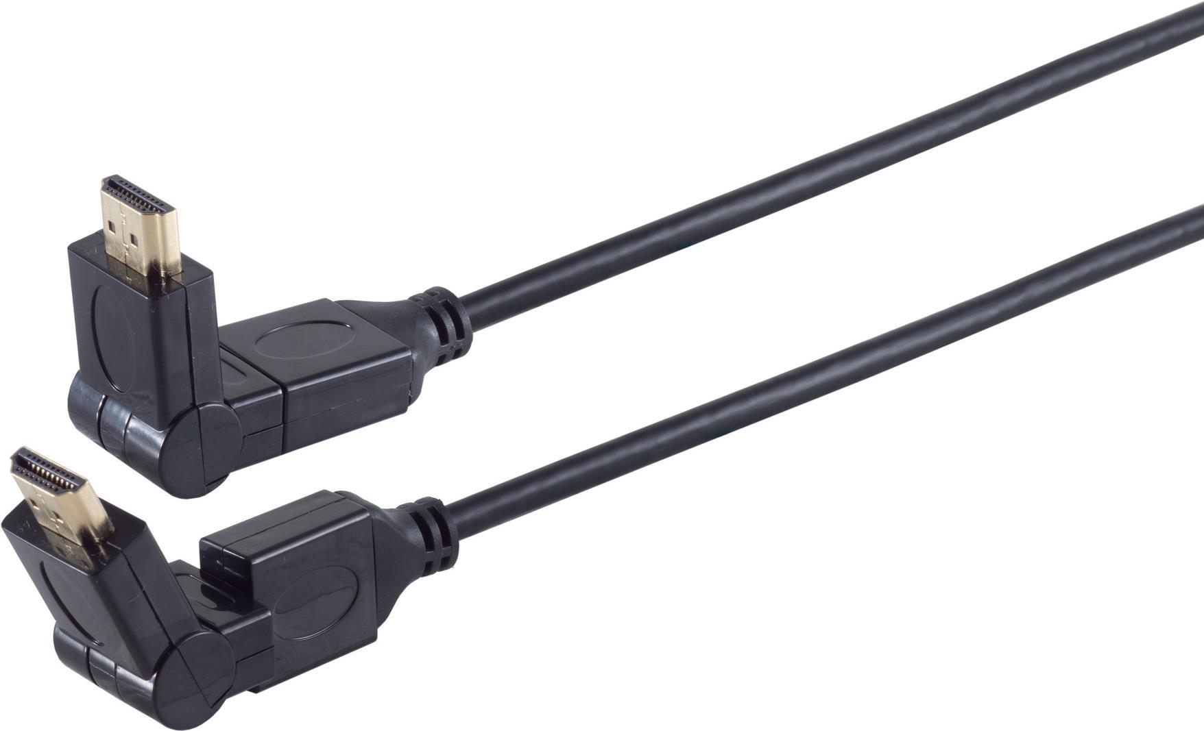 SHIVERPEAKS ShiverPeaks maximum connectivity HDMI Anschlußkabel-HDMI A-Stecker winkelbar auf - Digit