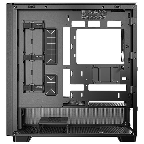 Antec FLUX Midi Tower E-ATX Schwarz Holz