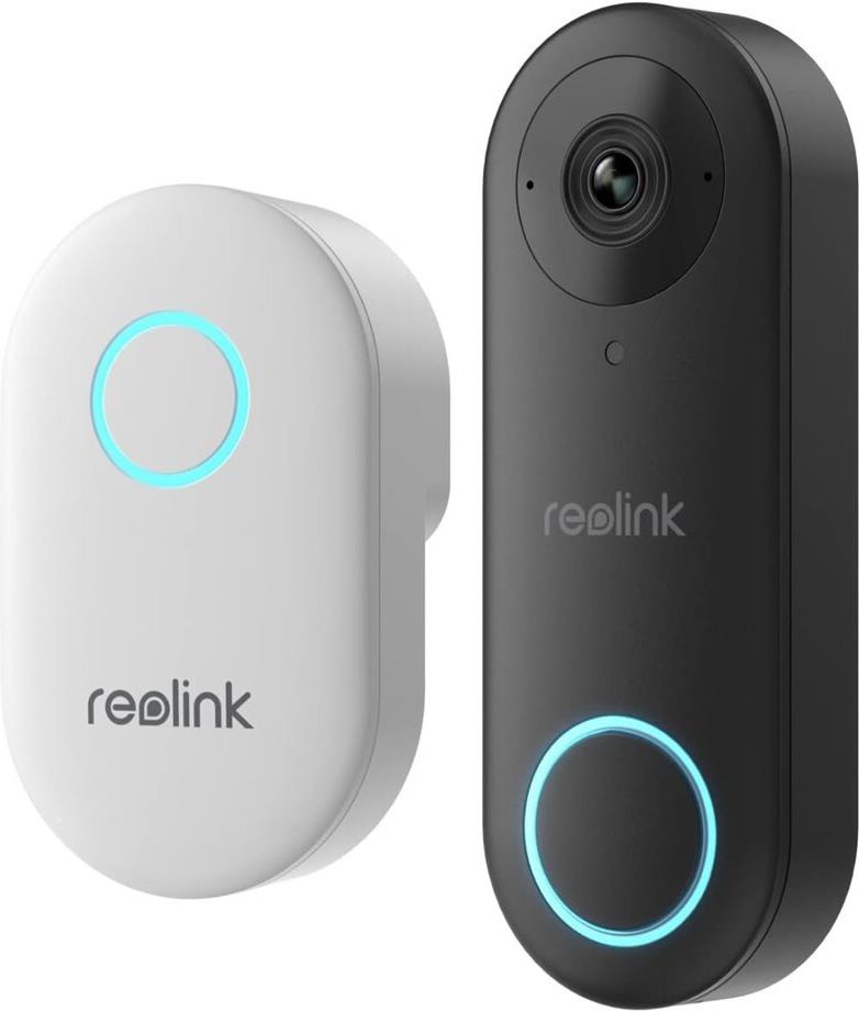 Reolink Video Doorbell WiFi Schwarz, Weiß (Wideo Dzwonek WIFI)