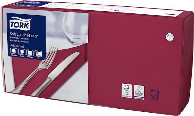 Tork 477411 Papierserviette Bordeaux 150 Stück(e) (477411)