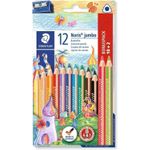 Staedtler 128 Buntstift Schwarz (128 NC12P1)