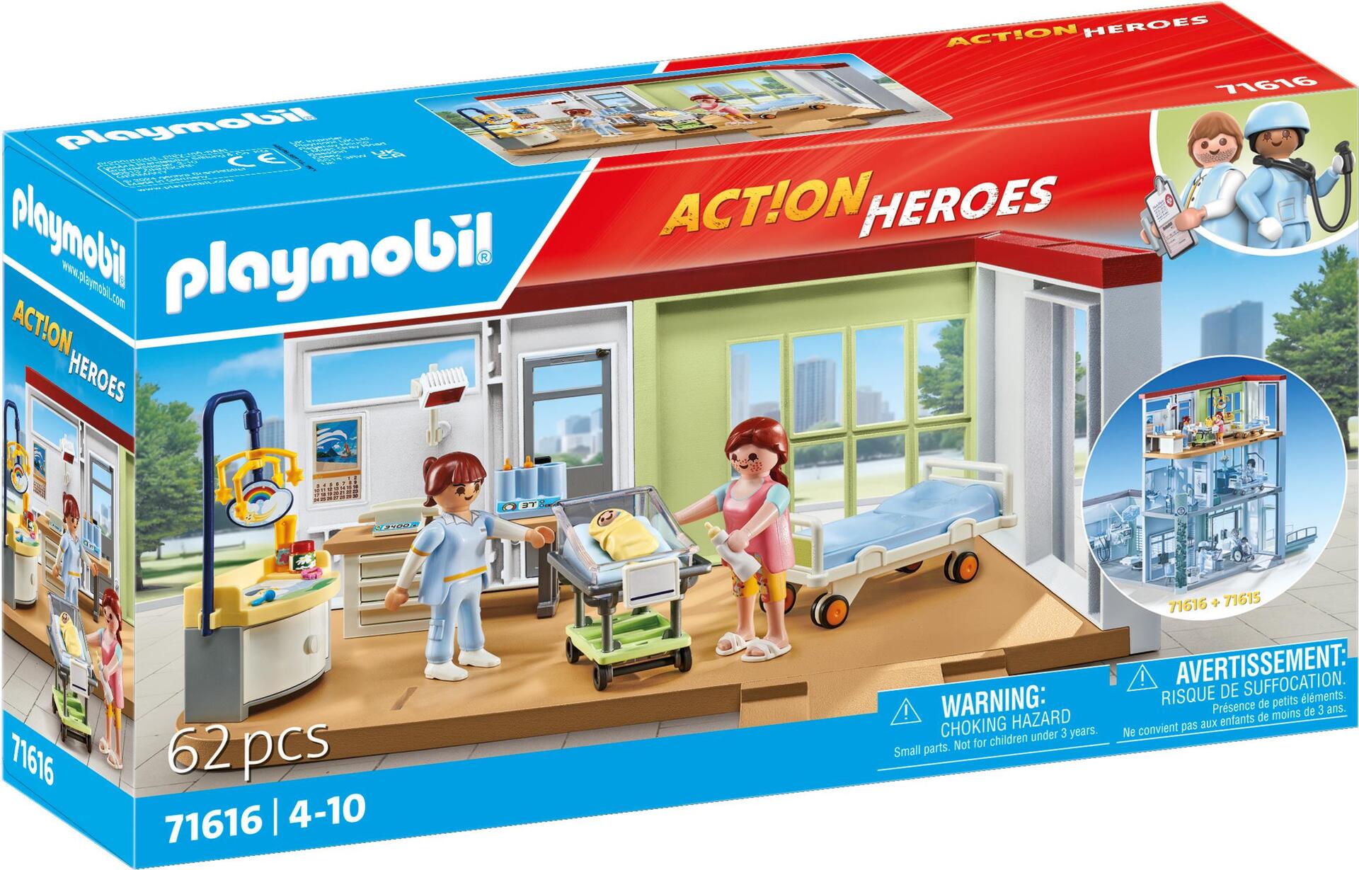 Playmobil Action Wochenbettstation (71616)