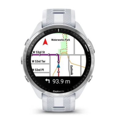 Garmin Forerunner 965 1,4" AMOLED 32 GB Titan Weiß