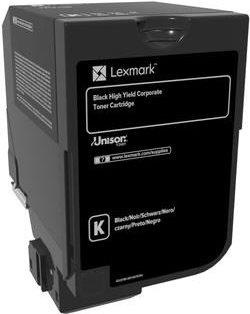 Lexmark CX725 Corporate-Tonerkassette Schwarz mi (84C2HKE) (geöffnet)