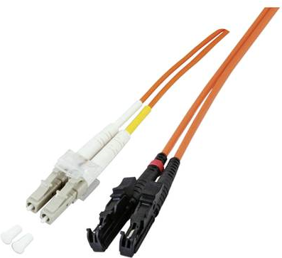 EFB-Elektronik Duplex Jumper LC-E2000¬ 9/125µ, OS2, LSZH, gelb, 2.0mm, 1m Hersteller: EFB Elektronik (O0364.1)