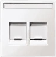 Merten MEG4574-0319. Produktfarbe: Weiß, Markenkompatibilität: Merten, Material: Thermoplast (MEG4574-0319)